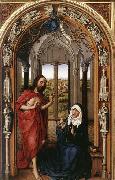 WEYDEN, Rogier van der Miraflores Altarpiece oil painting artist